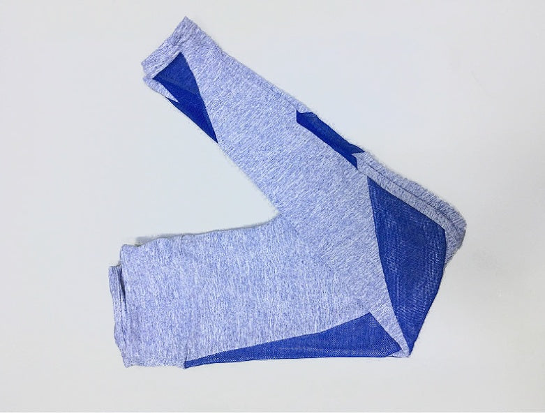 New mesh stitching hip yoga pants sports fitness pants sexy hips leggings